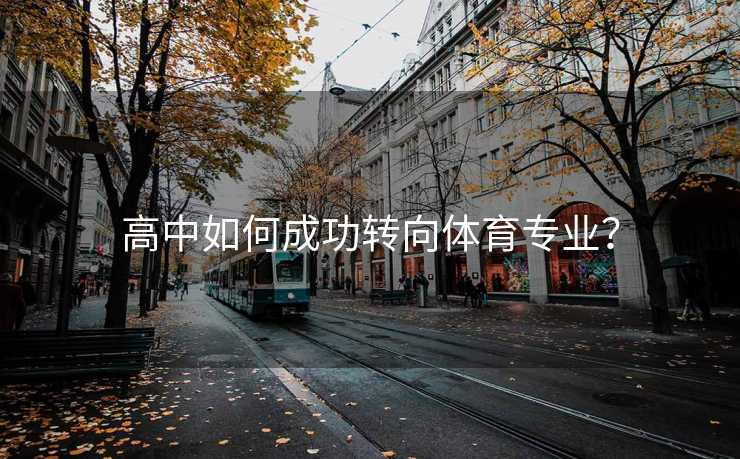 高中如何成功转向体育专业？