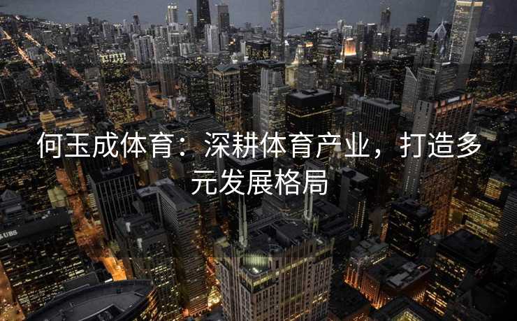 何玉成体育：深耕体育产业，打造多元发展格局