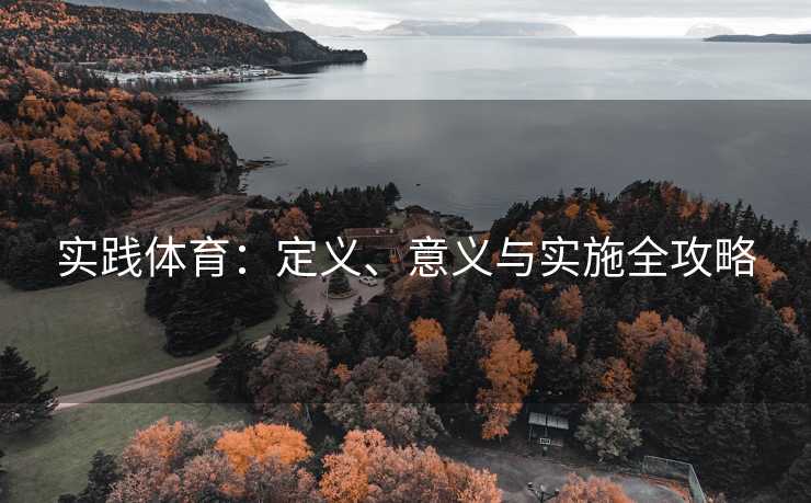 实践体育：定义、意义与实施全攻略