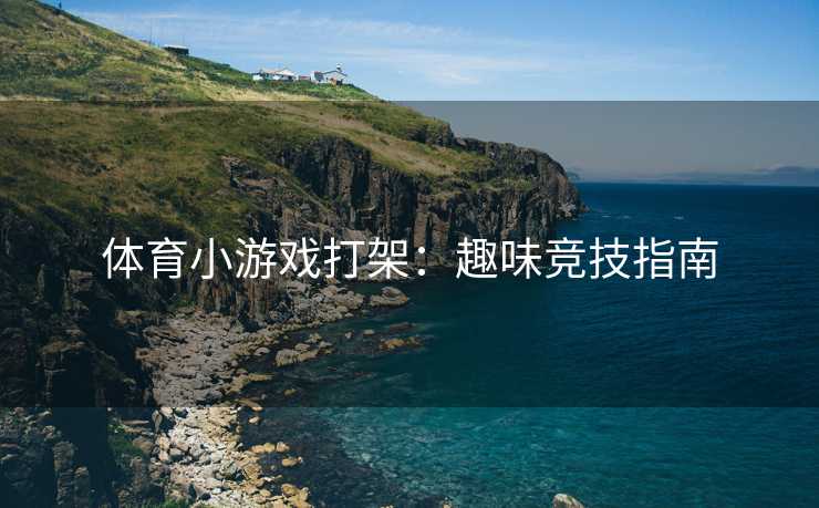 体育小游戏打架：趣味竞技指南